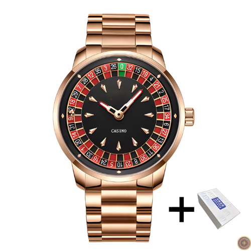 Relógio de Roleta Giratória